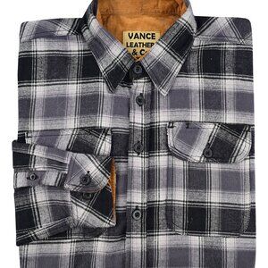 Castlerock Men's Long Sleeve Plaid Button Down Casual Flannel Shirt, Corduroy Cu